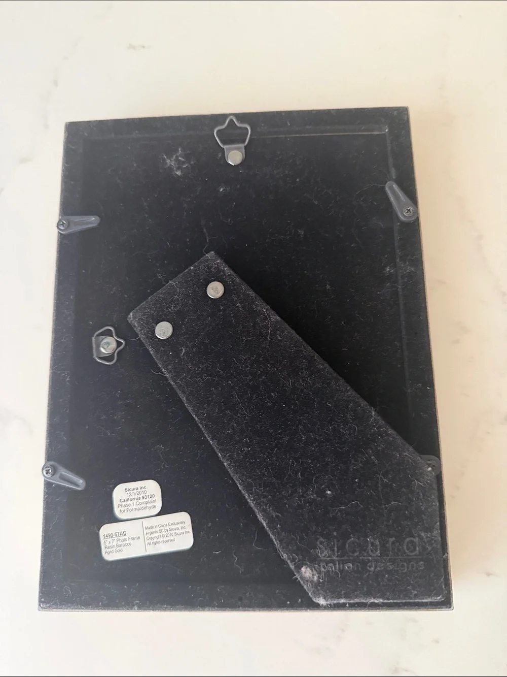 Tabletop Picture Frames Set of 2